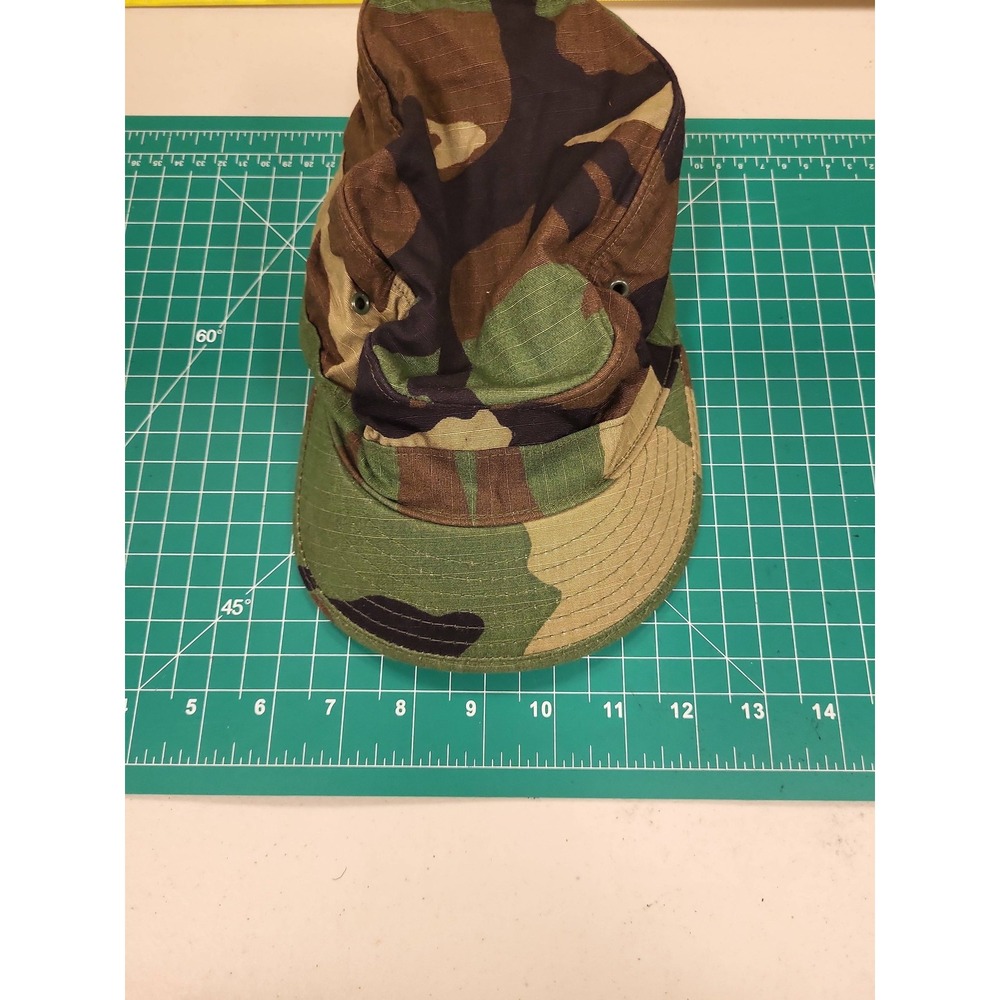 Propper International Cap Hot‎ Weather Woodland Camo Hat Size 7 Military Style